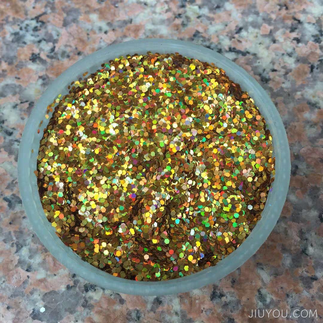 镭射系列金色（金葱粉）