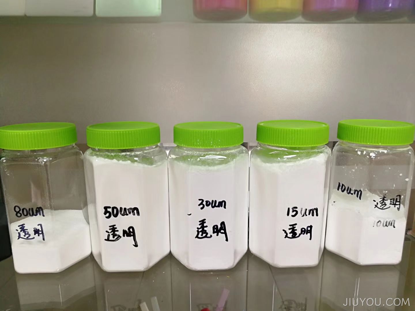 弹性透明绒毛粉